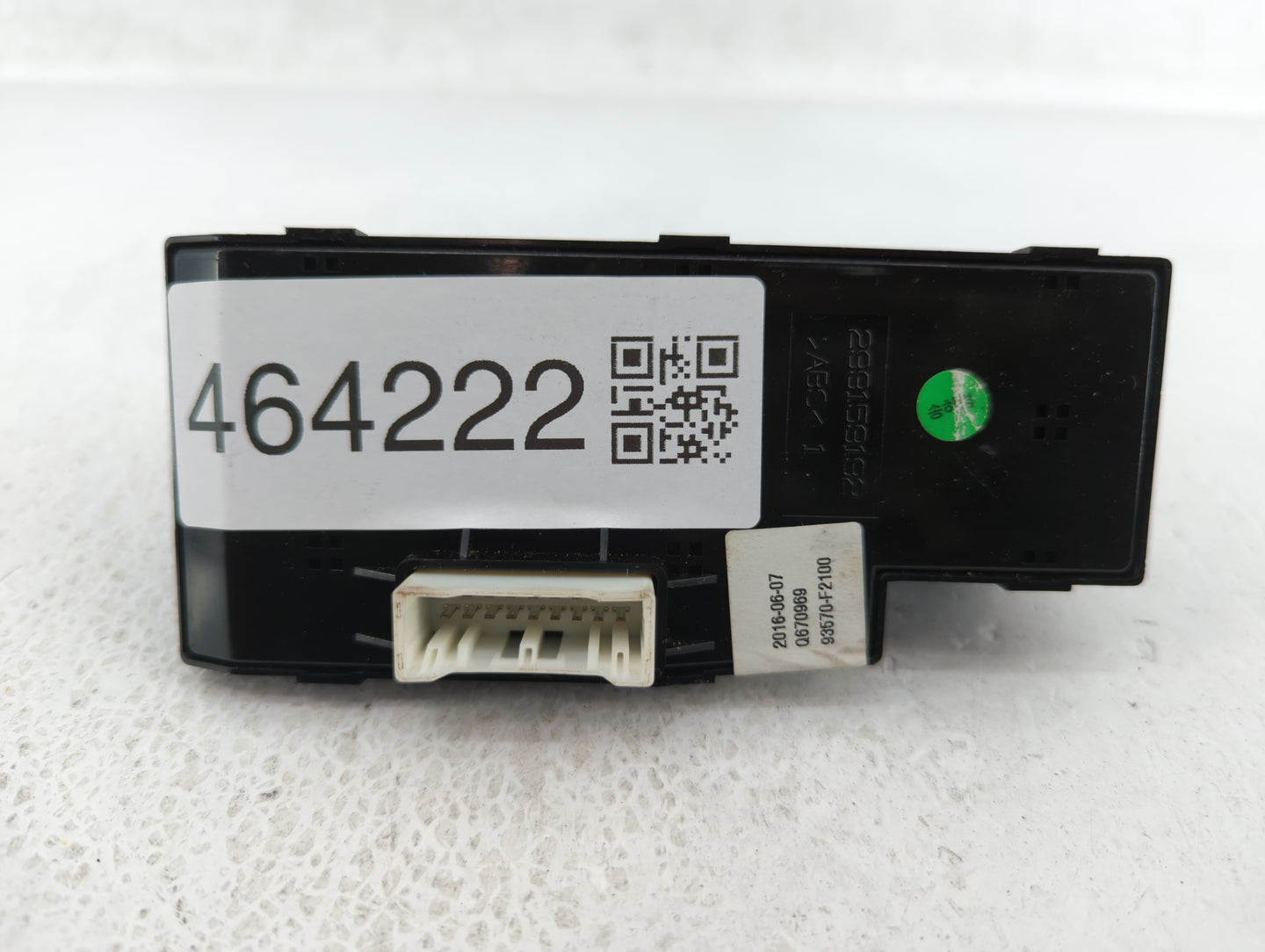 2017-2020 Hyundai Elantra Master Power Window Switch Replacement Driver Side Left P/N:93570-F2100 93570-3X030 Fits OEM Used 