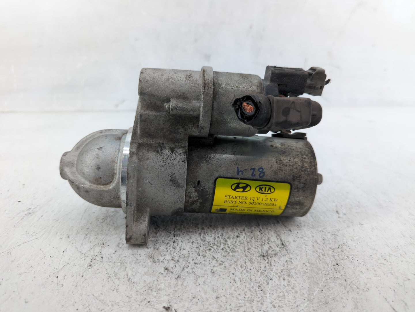 2014-2020 Hyundai Elantra Car Starter Motor Solenoid OEM P/N:36100-2E551 Fits Fits 2014 2015 2016 2017 2018 2019 2020 OEM Us