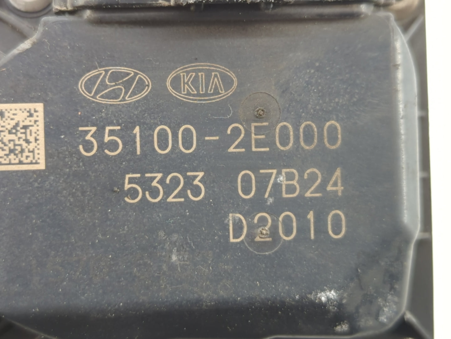2011-2020 Hyundai Elantra Throttle Body P/N:5323 07B24 35100-2E000 Fits OEM Used Auto Parts - Oemusedautoparts1.com