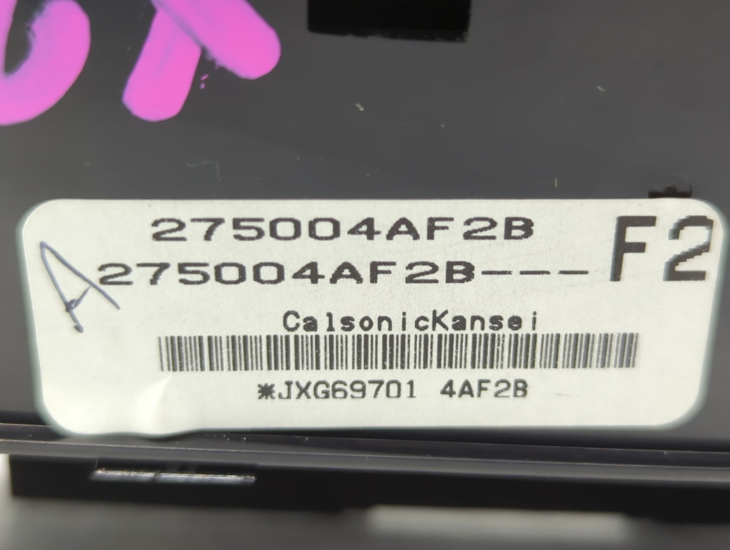 2019 Hyundai Elantra Climate Control Module Temperature AC/Heater Replacement P/N:275004AF2B Fits OEM Used Auto Parts - Oemu