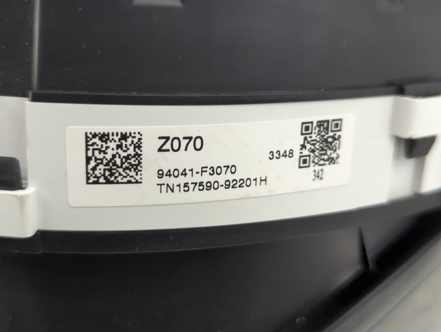 2019-2020 Hyundai Elantra Instrument Cluster Speedometer Gauges P/N:94041-F3070 94051-F3130 Fits Fits 2019 2020 OEM Used Aut