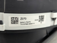 2019-2020 Hyundai Elantra Instrument Cluster Speedometer Gauges P/N:94041-F3070 94051-F3130 Fits Fits 2019 2020 OEM Used Aut