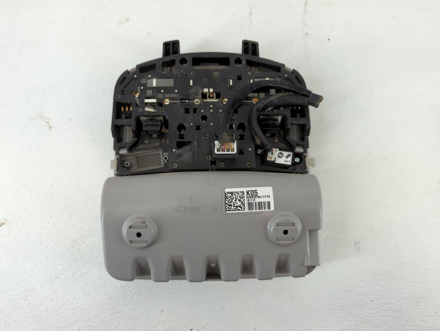 2019 Hyundai Elantra Overhead Roof Console - Oemusedautoparts1.com