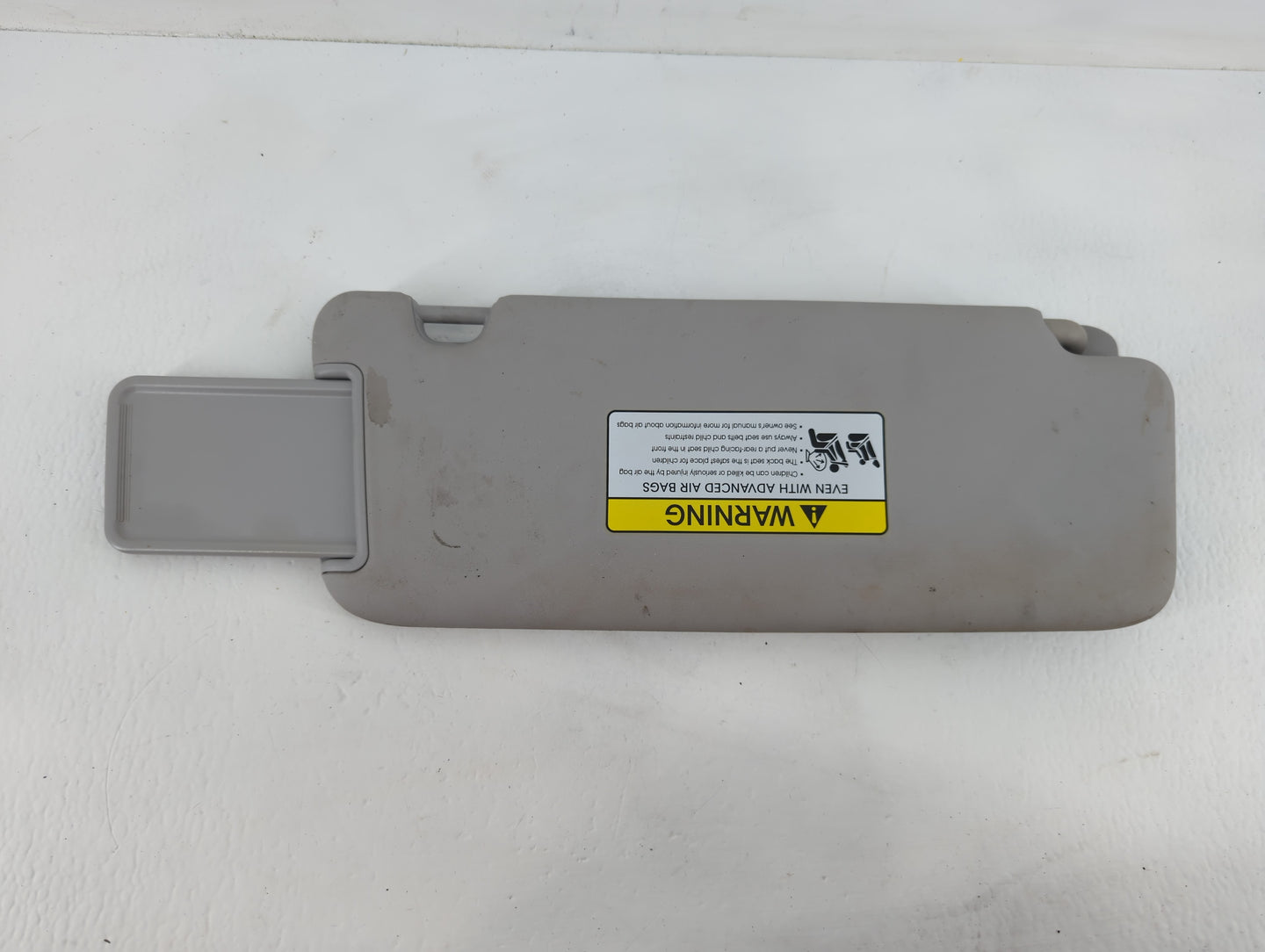 2018-2020 Hyundai Elantra Sun Visor Shade Replacement Passenger Right Mirror Fits Fits 2018 2019 2020 OEM Used Auto Parts - 