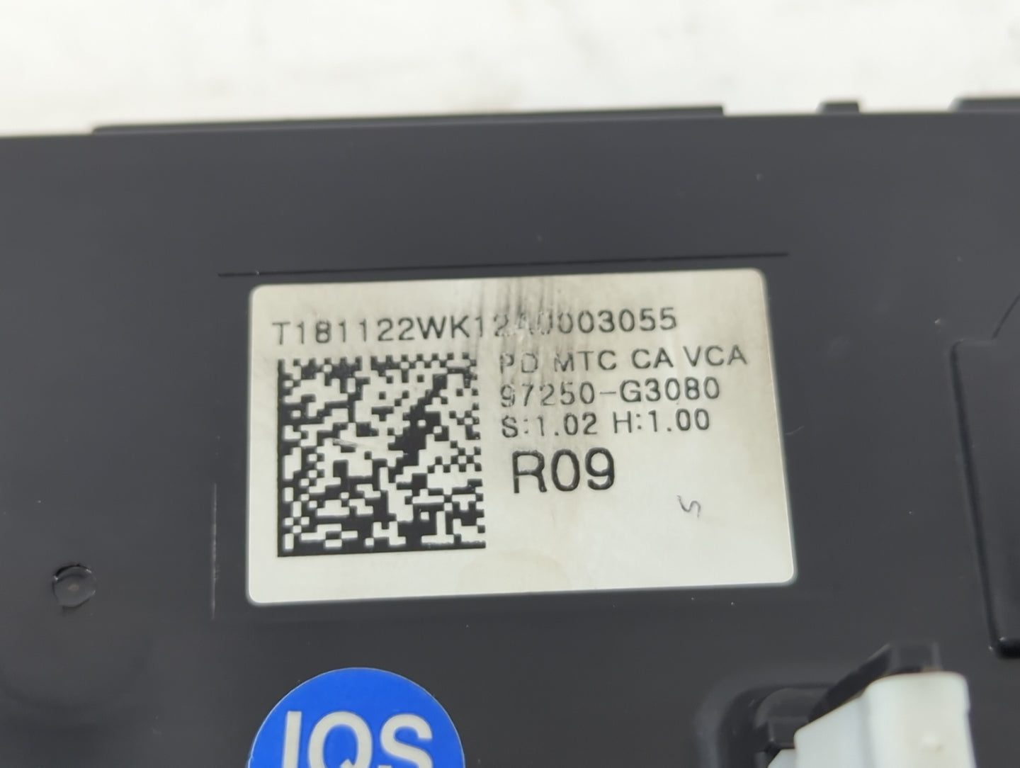 2018-2020 Hyundai Elantra Climate Control Module Temperature AC/Heater Replacement P/N:97250-G3080 Fits Fits 2018 2019 2020 