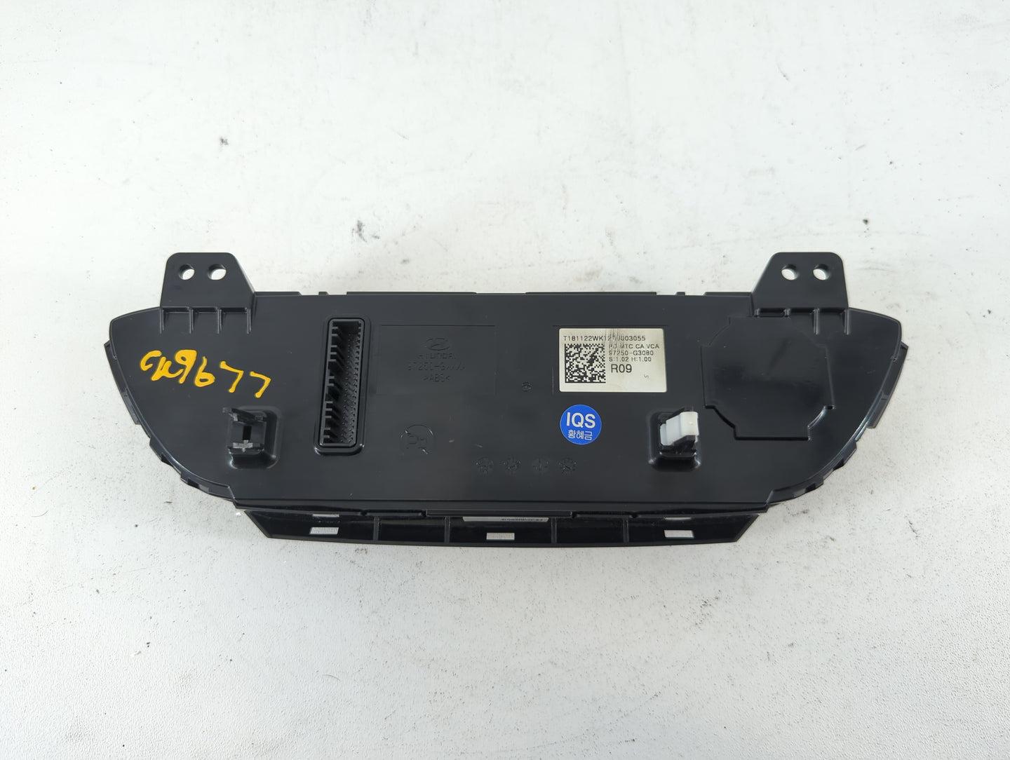 2018-2020 Hyundai Elantra Climate Control Module Temperature AC/Heater Replacement P/N:97250-G3080 Fits Fits 2018 2019 2020 