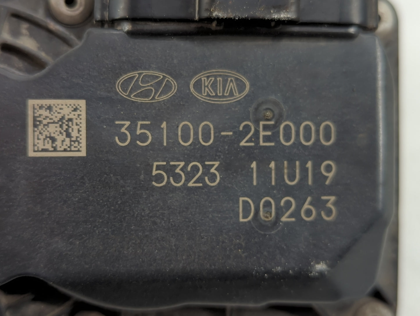 2011-2020 Hyundai Elantra Throttle Body P/N:35100-2E000 Fits Fits 2011 2012 2013 2014 2015 2016 2017 2018 2019 2020 2021 OEM