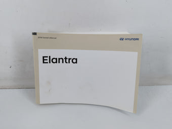 compare product 2019 Hyundai Elantra Owners Manual Book Guide P/N:JF2O-EC8NC OEM Used Auto Parts