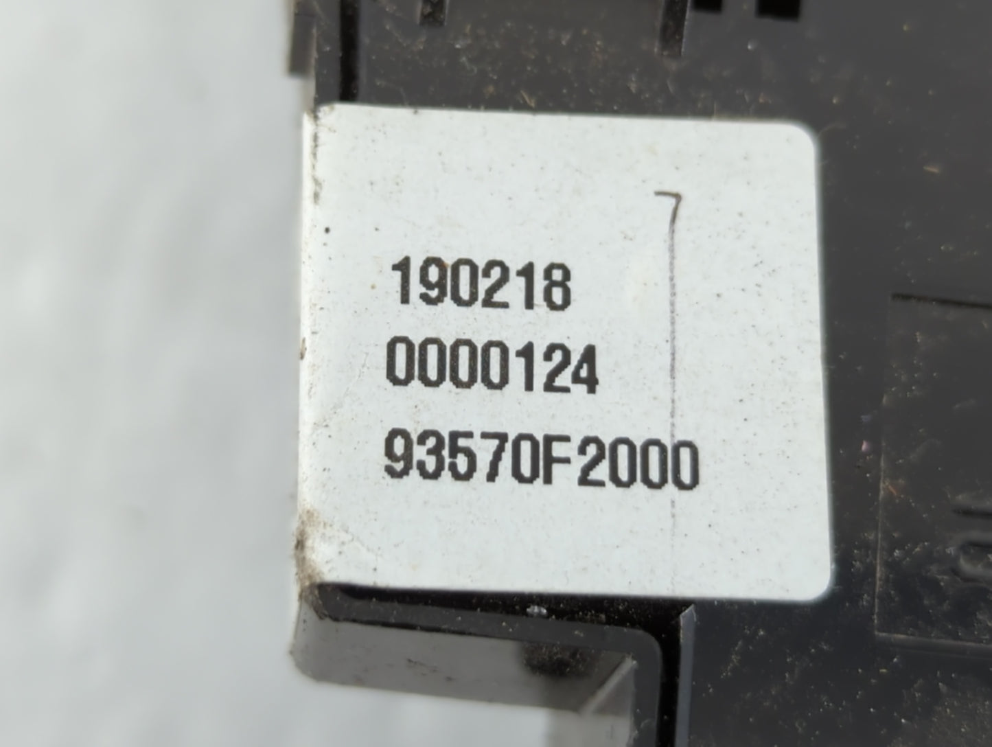 2017-2020 Hyundai Elantra Master Power Window Switch Replacement Driver Side Left P/N:190218 0000124 Fits Fits 2017 2018 201
