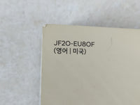 2019 Hyundai Elantra Owners Manual Book Guide P/N:JF20-EU80F OEM Used Auto Parts - Oemusedautoparts1.com