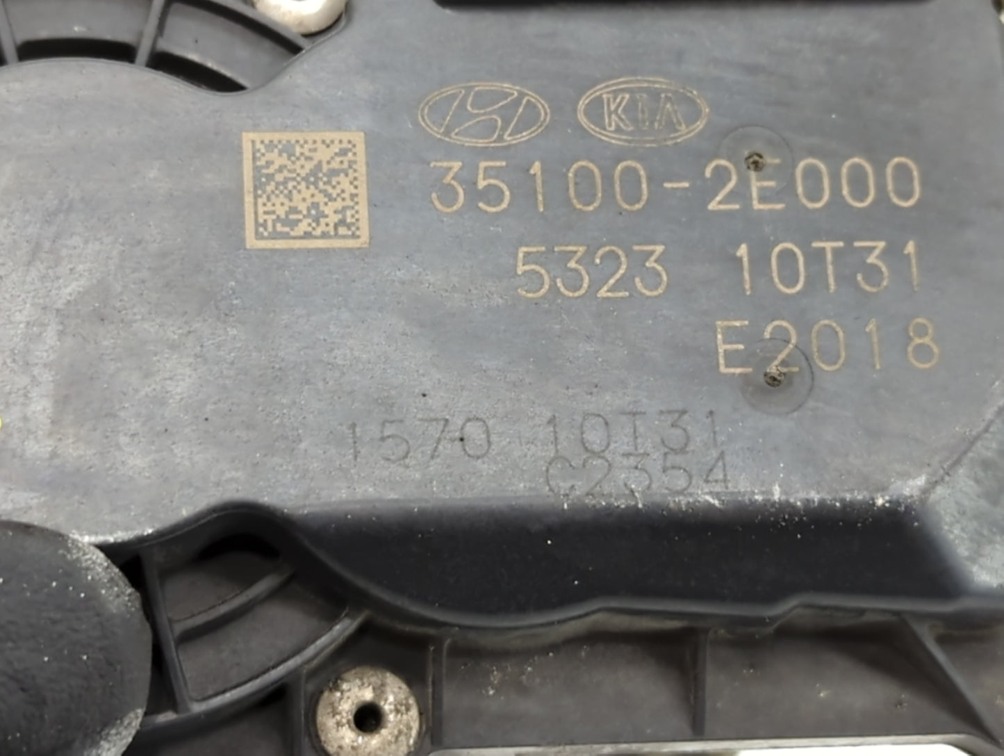 2011-2020 Hyundai Elantra Throttle Body P/N:5323 10T31 35100-2E000 Fits OEM Used Auto Parts - Oemusedautoparts1.com