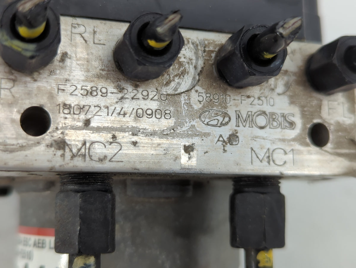 2019 Hyundai Elantra Anti-Lock Brake ABS Pump Module Actuator OEM P/N:F2589-22920 Fits OEM Used Auto Parts - Oemusedautopart