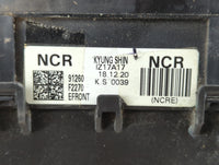 2019-2020 Hyundai Elantra Fusebox Fuse Box Panel Relay Module P/N:91260 F2270 Fits Fits 2019 2020 OEM Used Auto Parts - Oemu