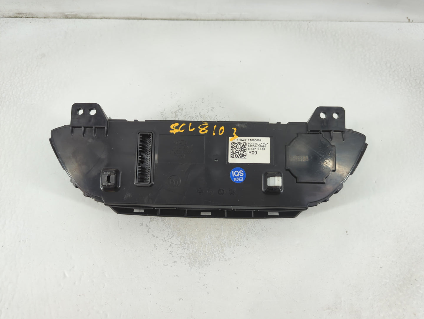 2018-2020 Hyundai Elantra Climate Control Module Temperature AC/Heater Replacement P/N:97250-G3080 Fits Fits 2018 2019 2020 