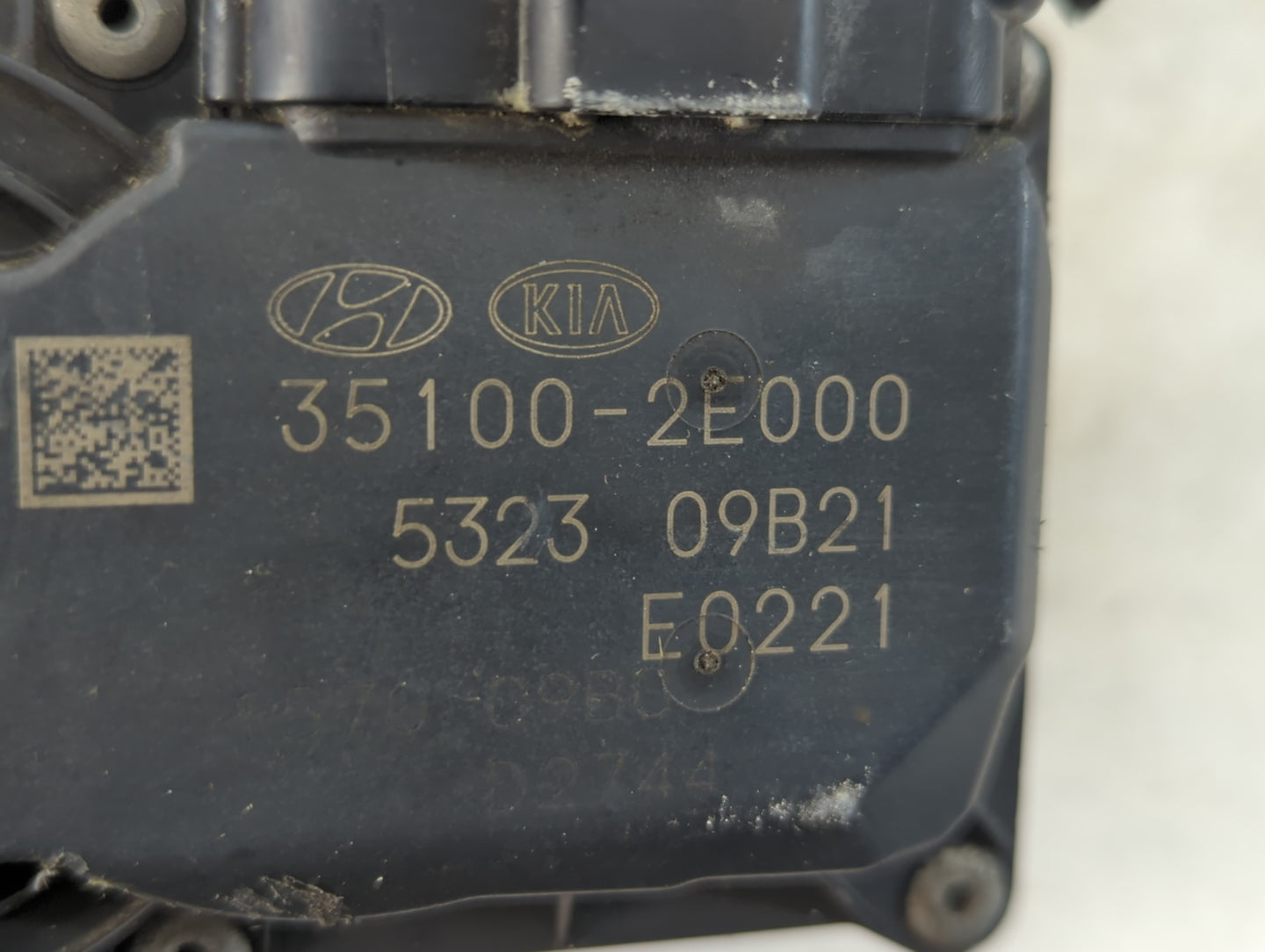 2011-2020 Hyundai Elantra Throttle Body P/N:5323 09B21 35100-2E000 Fits OEM Used Auto Parts - Oemusedautoparts1.com