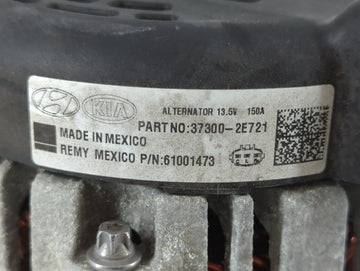 2017-2020 Hyundai Elantra Alternator Replacement Generator Charging Assembly Engine OEM P/N:37300-2E821 2627727 Fits OEM Used Auto Parts