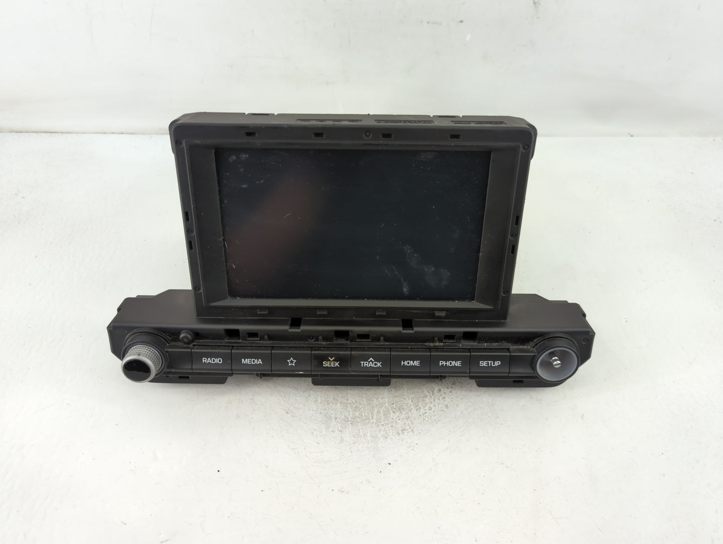 2019-2020 Hyundai Elantra Radio AM FM Cd Player Receiver Replacement P/N:96180F2UA0SSH Fits Fits 2019 2020 OEM Used Auto Par