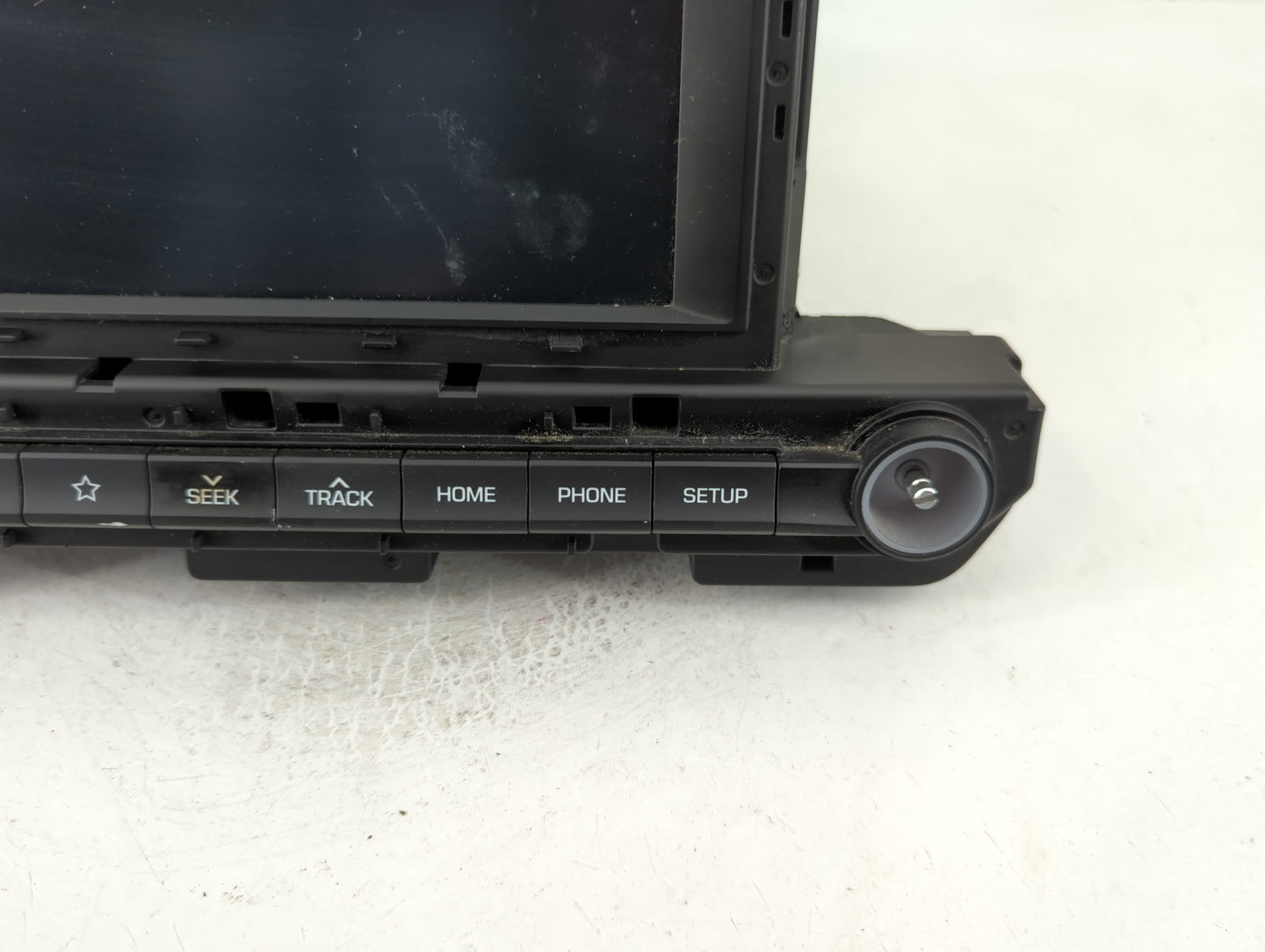 2019-2020 Hyundai Elantra Radio AM FM Cd Player Receiver Replacement P/N:96180F2UA0SSH Fits Fits 2019 2020 OEM Used Auto Par