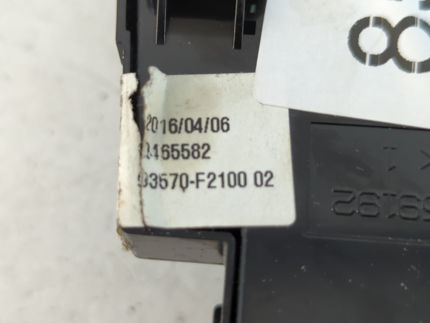 2017-2020 Hyundai Elantra Master Power Window Switch Replacement Driver Side Left P/N:93570-F2100 Fits Fits 2017 2018 2019 2