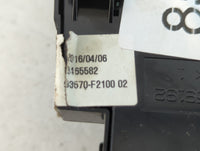 2017-2020 Hyundai Elantra Master Power Window Switch Replacement Driver Side Left P/N:93570-F2100 Fits Fits 2017 2018 2019 2