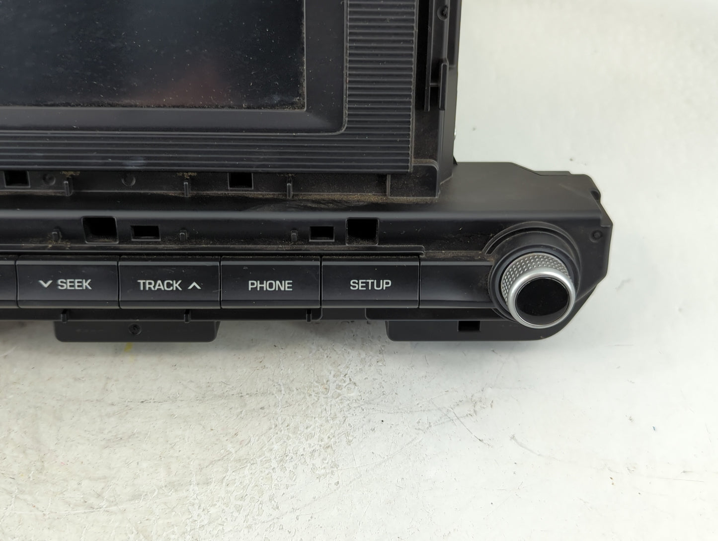 2019-2020 Hyundai Elantra Radio AM FM Cd Player Receiver Replacement P/N:96180-F2UA0SSH Fits Fits 2019 2020 OEM Used Auto Pa