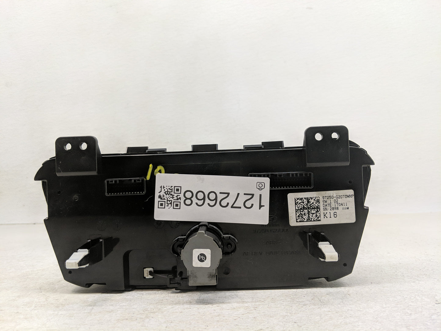 2017-2019 Hyundai Ioniq Climate Control Module Temperature AC/Heater Replacement P/N:97250-G2070WMP Fits Fits 2017 2018 2019