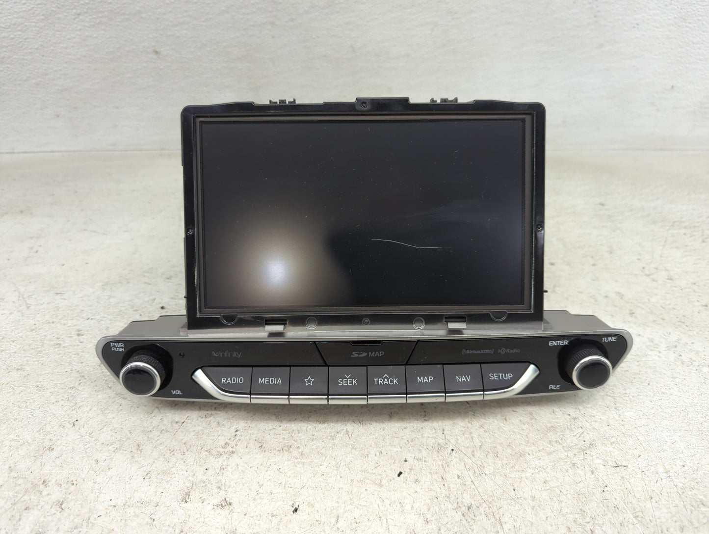 2019 Hyundai Ioniq Radio AM FM Cd Player Receiver Replacement P/N:96560-G2250PGB Fits OEM Used Auto Parts - Oemusedautoparts