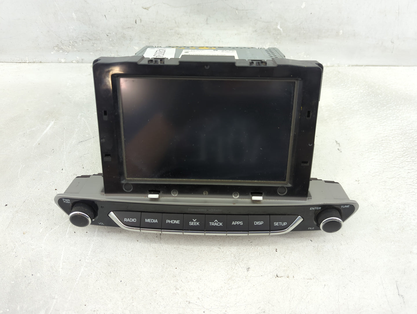 2017-2019 Hyundai Ioniq Radio AM FM Cd Player Receiver Replacement P/N:96160-G2050PGB Fits Fits 2017 2018 2019 OEM Used Auto
