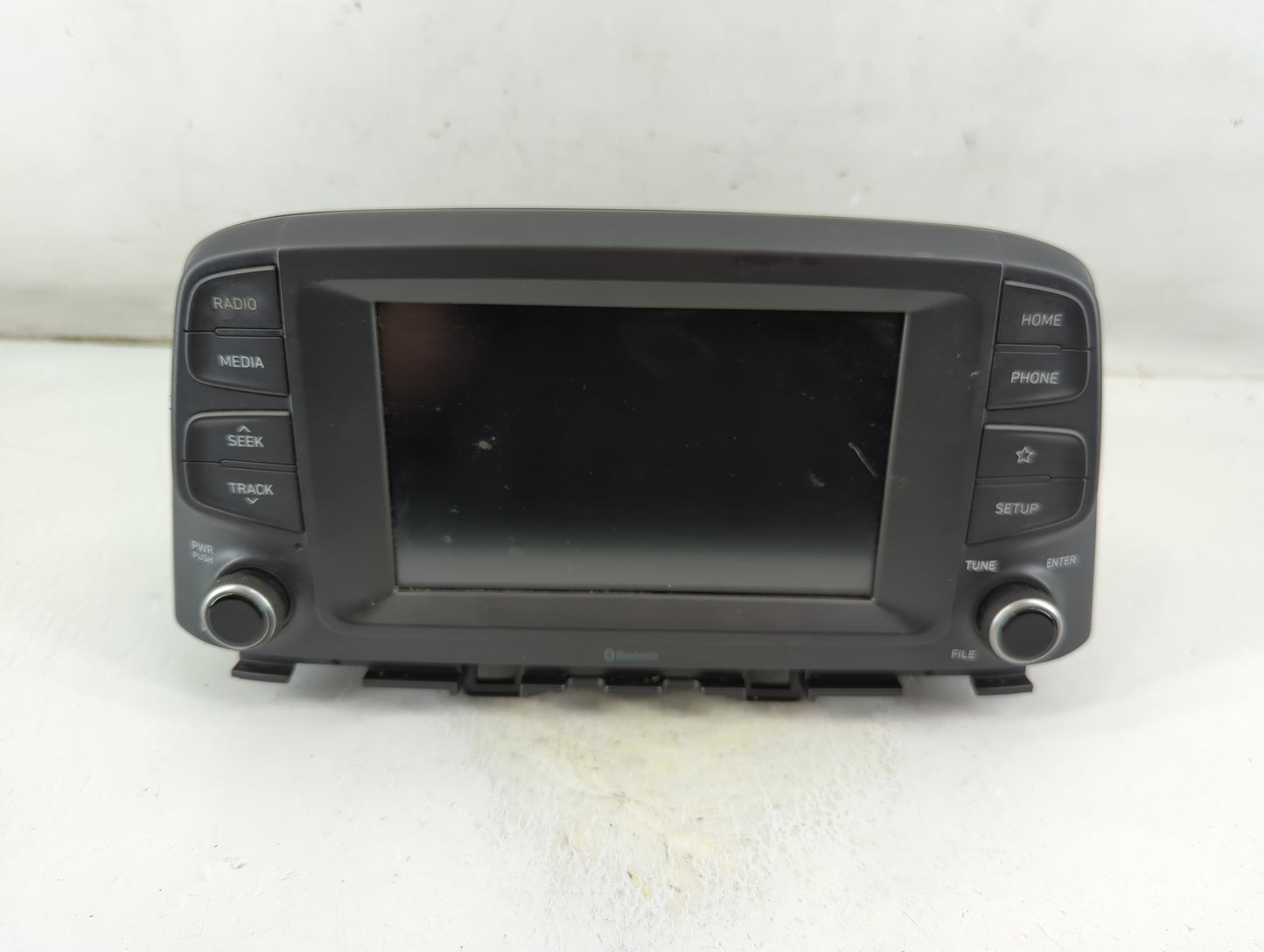 2019-2021 Hyundai Kona Radio AM FM Cd Player Receiver Replacement P/N:96160J9020TMT Fits Fits 2019 2020 2021 OEM Used Auto P