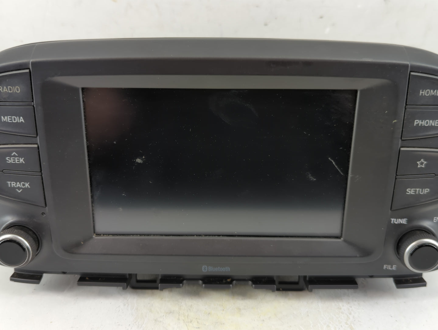 2019-2021 Hyundai Kona Radio AM FM Cd Player Receiver Replacement P/N:96160J9020TMT Fits Fits 2019 2020 2021 OEM Used Auto P