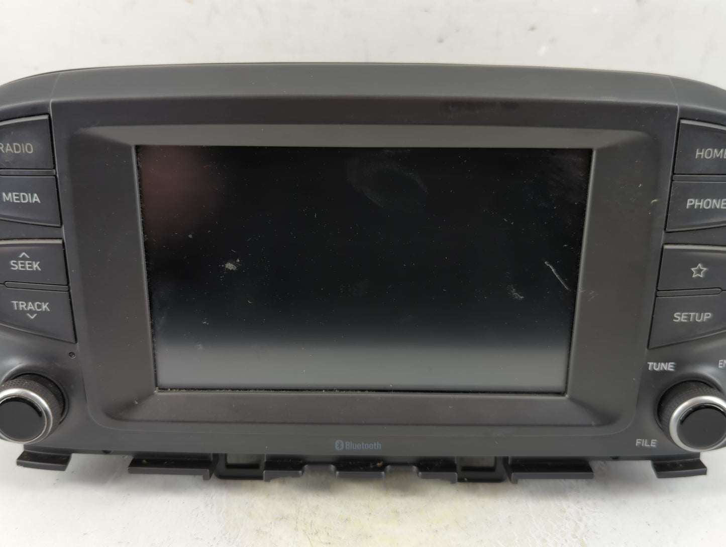 2019-2021 Hyundai Kona Radio AM FM Cd Player Receiver Replacement P/N:96160J9020TMT Fits Fits 2019 2020 2021 OEM Used Auto P