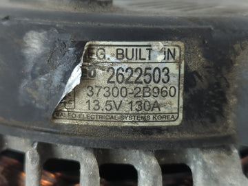 2018-2021 Hyundai Kona Alternator Replacement Generator Charging Assembly Engine OEM P/N:37300-2B960 2622503 Fits OEM Used Auto Parts