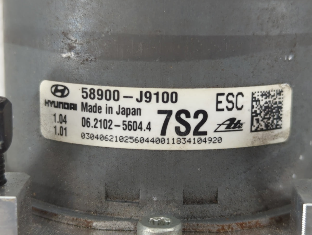 2018-2021 Hyundai Kona Anti-Lock Brake ABS Pump Module Actuator OEM P/N:58900-J9100 Fits Fits 2018 2019 2020 2021 OEM Used A
