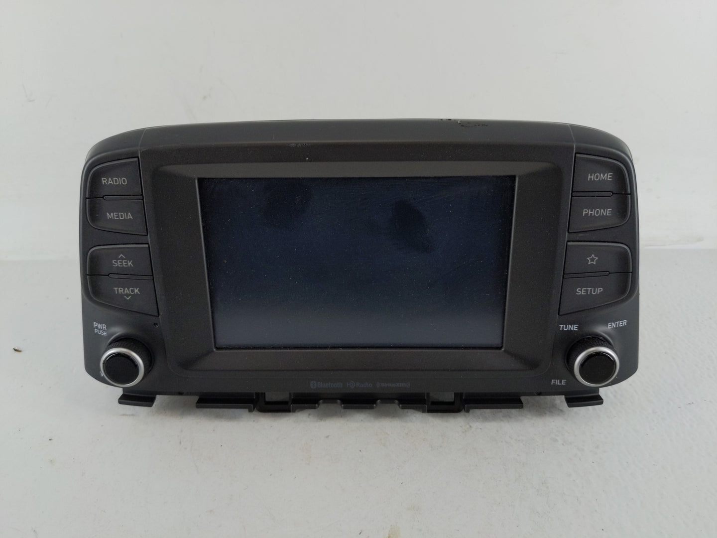 2018-2021 Hyundai Kona Radio AM FM Cd Player Receiver Replacement P/N:96160-J9110TMT Fits Fits 2018 2019 2020 2021 OEM Used 
