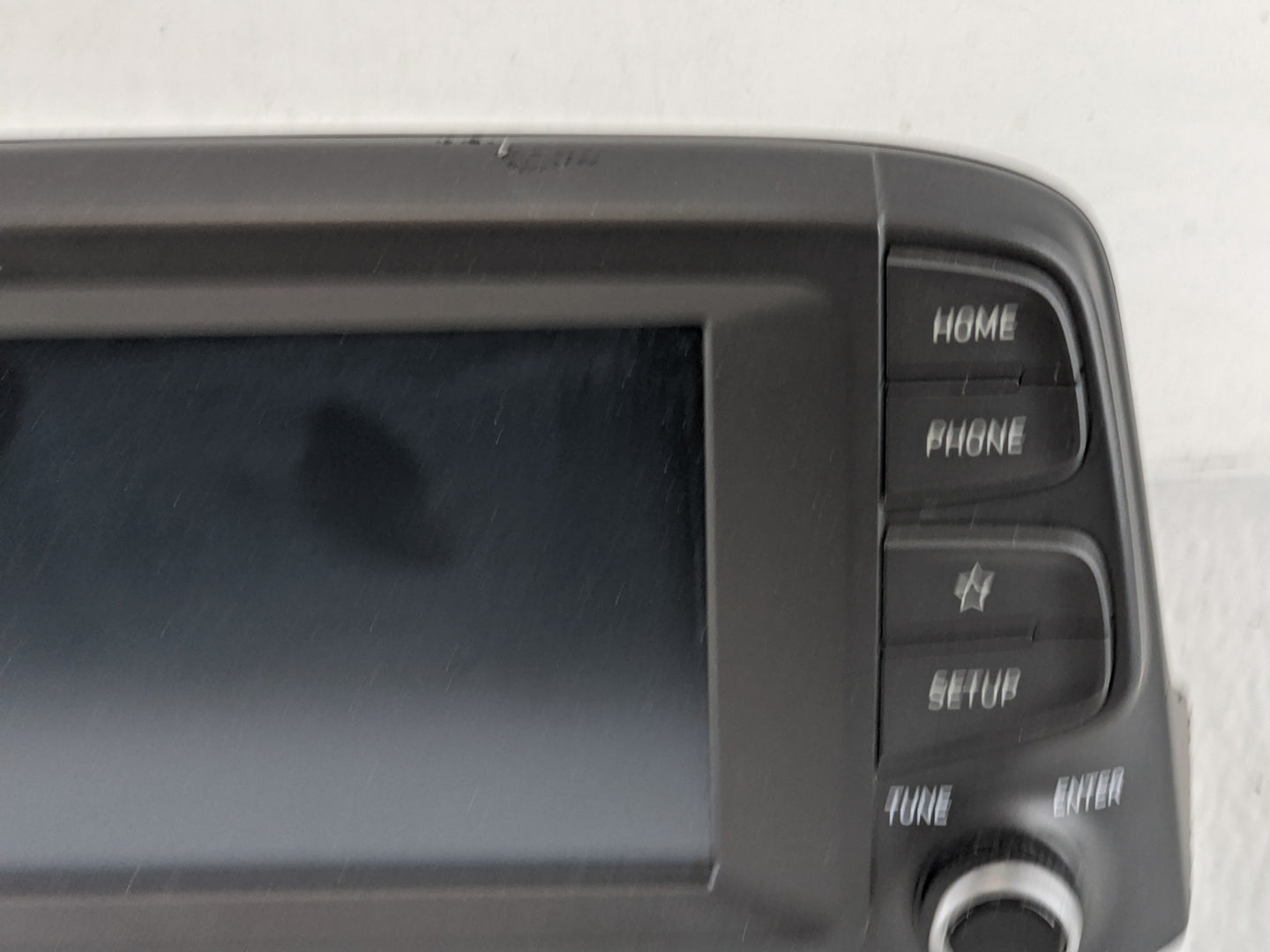 2018-2021 Hyundai Kona Radio AM FM Cd Player Receiver Replacement P/N:96160-J9110TMT Fits Fits 2018 2019 2020 2021 OEM Used 