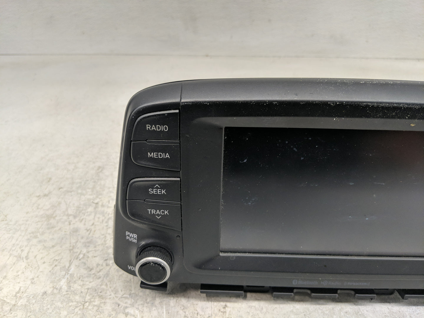 2018-2021 Hyundai Kona Radio AM FM Cd Player Receiver Replacement P/N:96160-J9110TMT Fits Fits 2018 2019 2020 2021 OEM Used 