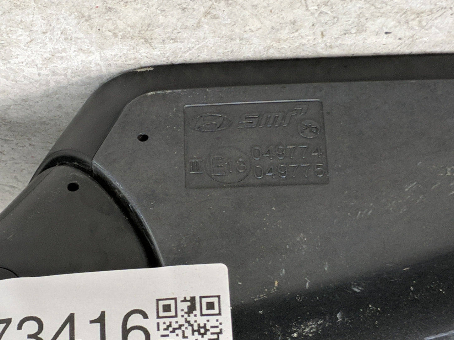 2018-2022 Hyundai Kona Side Mirror Replacement Passenger Right View Door Mirror P/N:E13049775 E13049774 Fits OEM Used Auto P