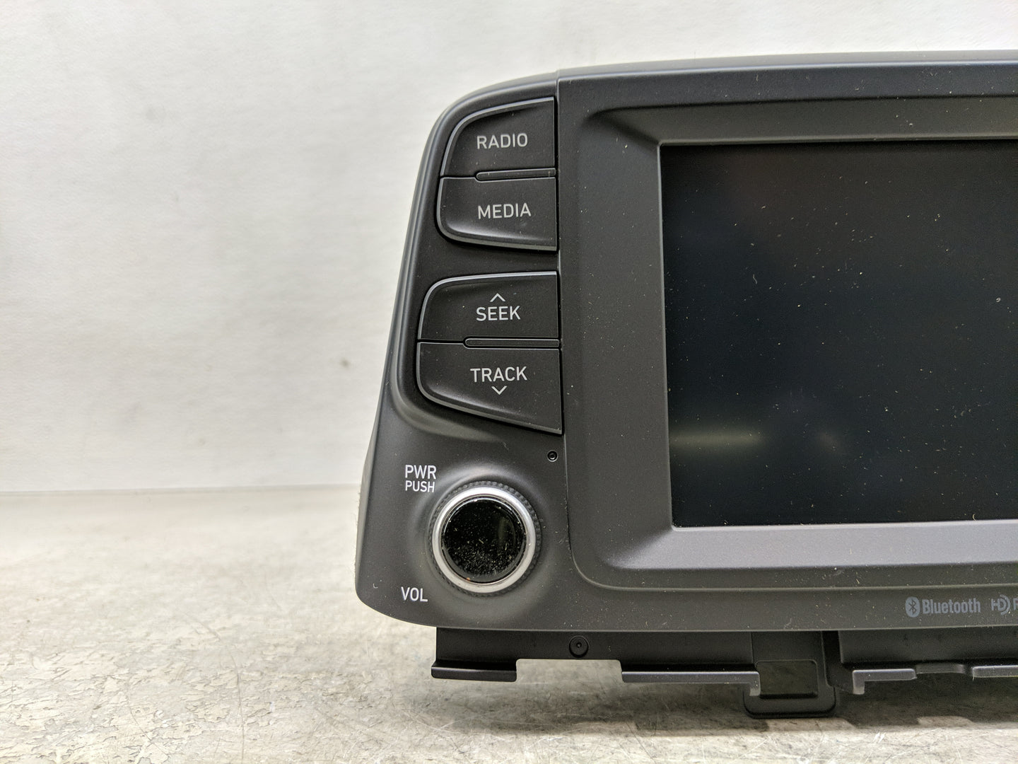2018-2021 Hyundai Kona Radio AM FM Cd Player Receiver Replacement P/N:96160-J9110TMT Fits Fits 2018 2019 2020 2021 OEM Used 