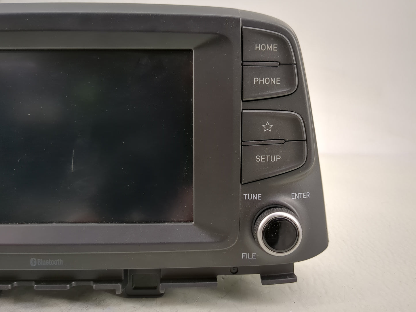 2018-2021 Hyundai Kona Radio AM FM Cd Player Receiver Replacement P/N:96160J9020TMT Fits Fits 2018 2019 2020 2021 OEM Used A