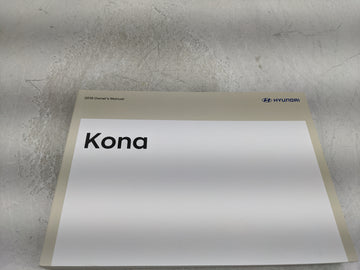 2019 Hyundai Kona Owners Manual Book Guide OEM Used Auto Parts - Oemusedautoparts1.com