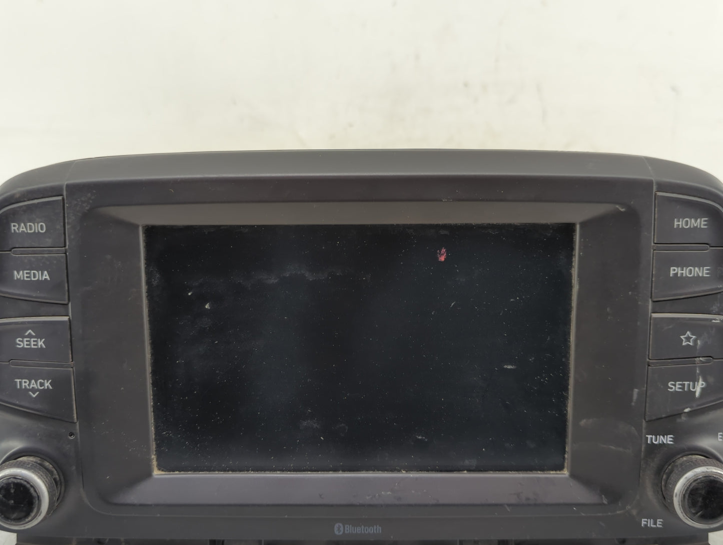 2018-2021 Hyundai Kona Radio AM FM Cd Player Receiver Replacement P/N:96160-J9110TMT Fits Fits 2018 2019 2020 2021 OEM Used 