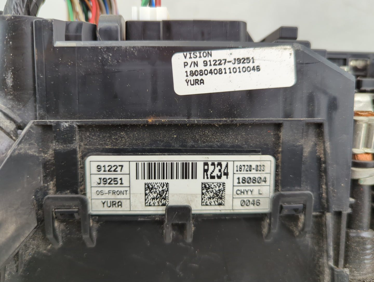 2018-2021 Hyundai Kona Fusebox Fuse Box Panel Relay Module P/N:91227-J9251 Fits Fits 2018 2019 2020 2021 OEM Used Auto Parts