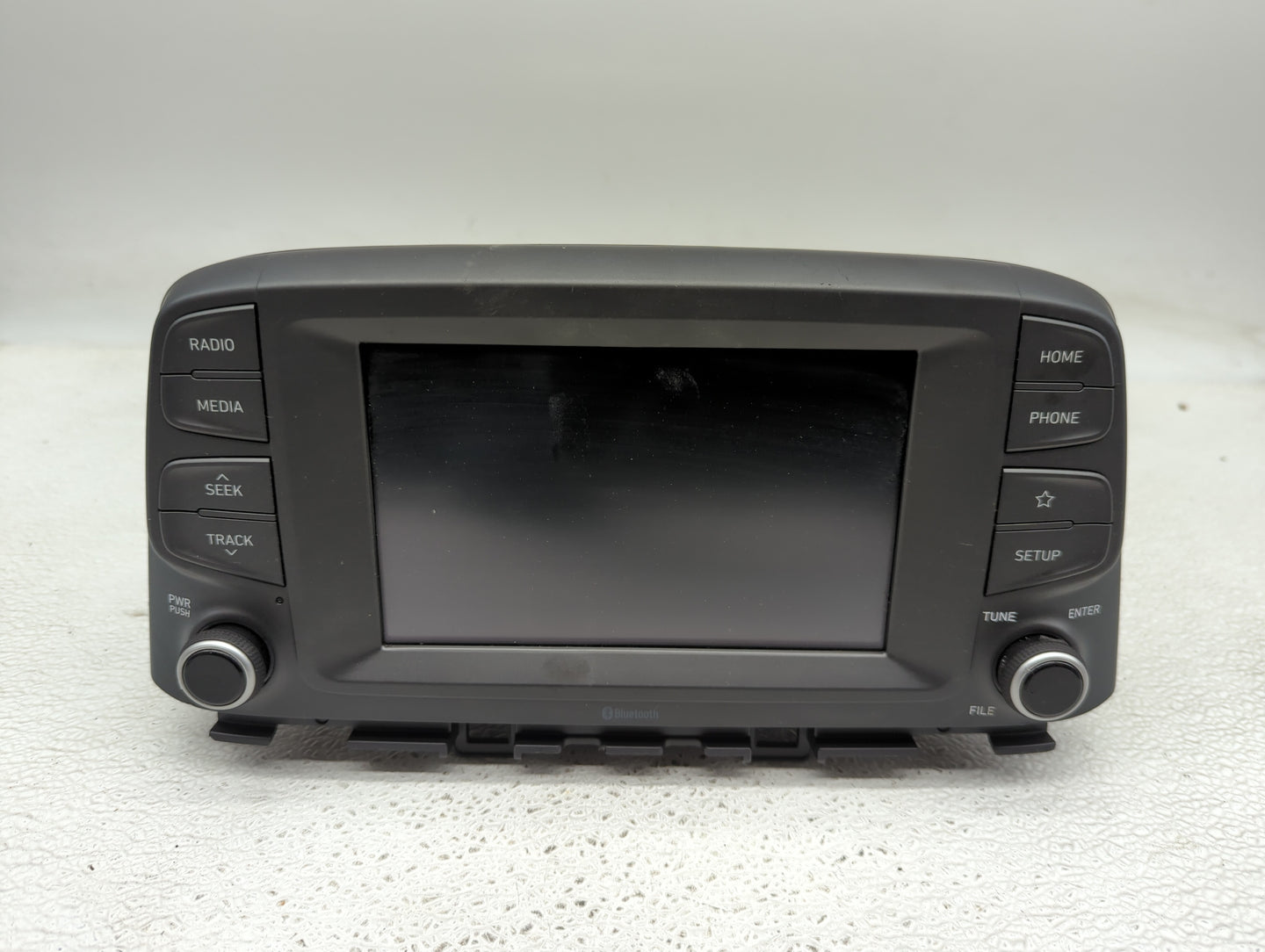 2018-2021 Hyundai Kona Radio AM FM Cd Player Receiver Replacement P/N:96160J9020TMT Fits Fits 2018 2019 2020 2021 OEM Used A