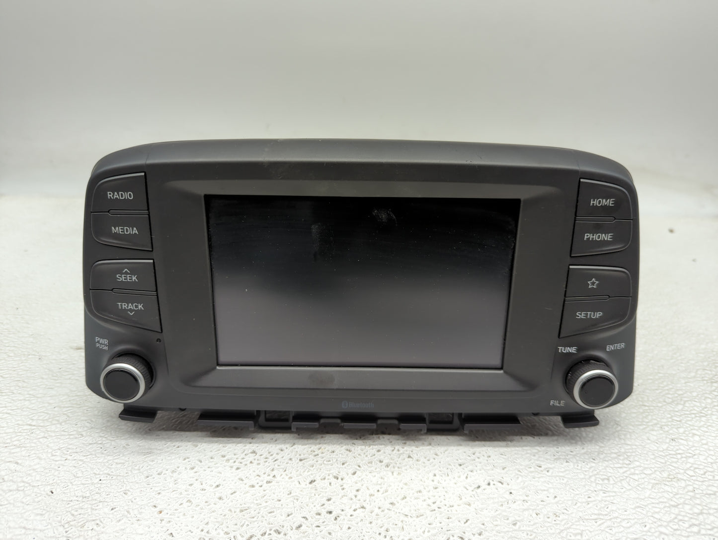 2018-2021 Hyundai Kona Radio AM FM Cd Player Receiver Replacement P/N:96160J9020TMT Fits Fits 2018 2019 2020 2021 OEM Used A
