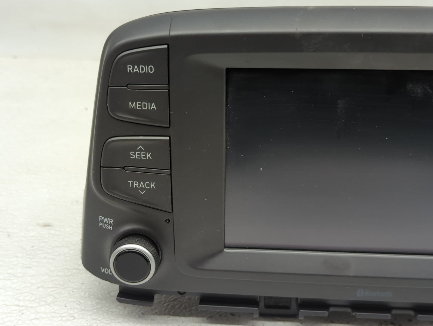 2018-2021 Hyundai Kona Radio AM FM Cd Player Receiver Replacement P/N:96160J9020TMT Fits Fits 2018 2019 2020 2021 OEM Used A
