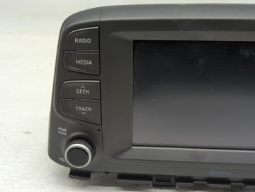2018-2021 Hyundai Kona Radio AM FM Cd Player Receiver Replacement P/N:96160J9020TMT Fits Fits 2018 2019 2020 2021 OEM Used Auto Parts