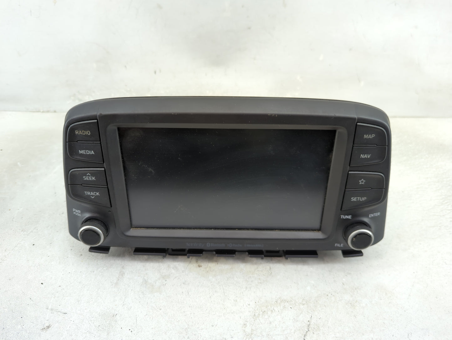 2019-2021 Hyundai Kona Radio AM FM Cd Player Receiver Replacement P/N:96560-J9460TMT ATC41J9AN Fits Fits 2019 2020 2021 OEM 