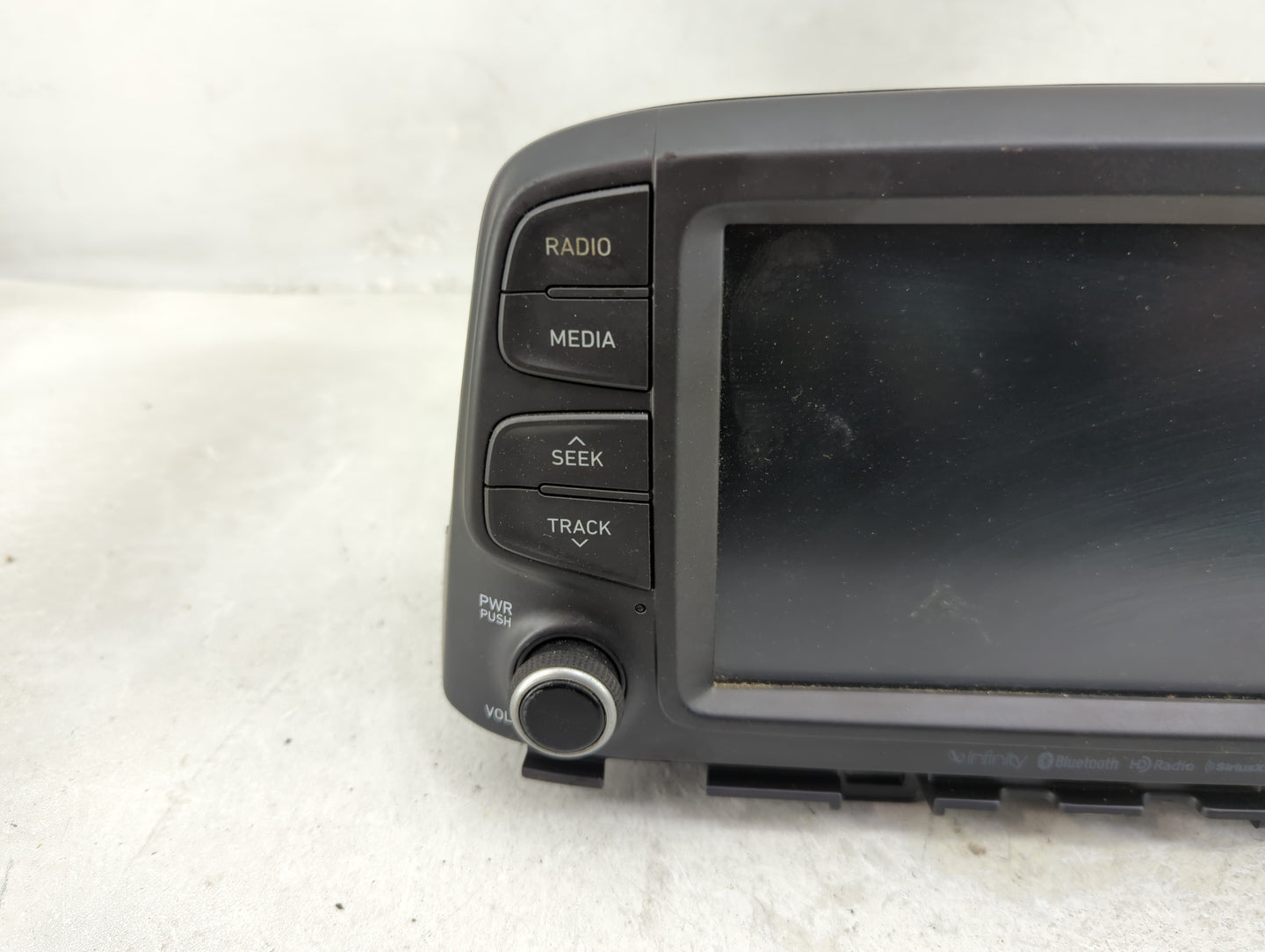 2019-2021 Hyundai Kona Radio AM FM Cd Player Receiver Replacement P/N:96560-J9460TMT ATC41J9AN Fits Fits 2019 2020 2021 OEM 