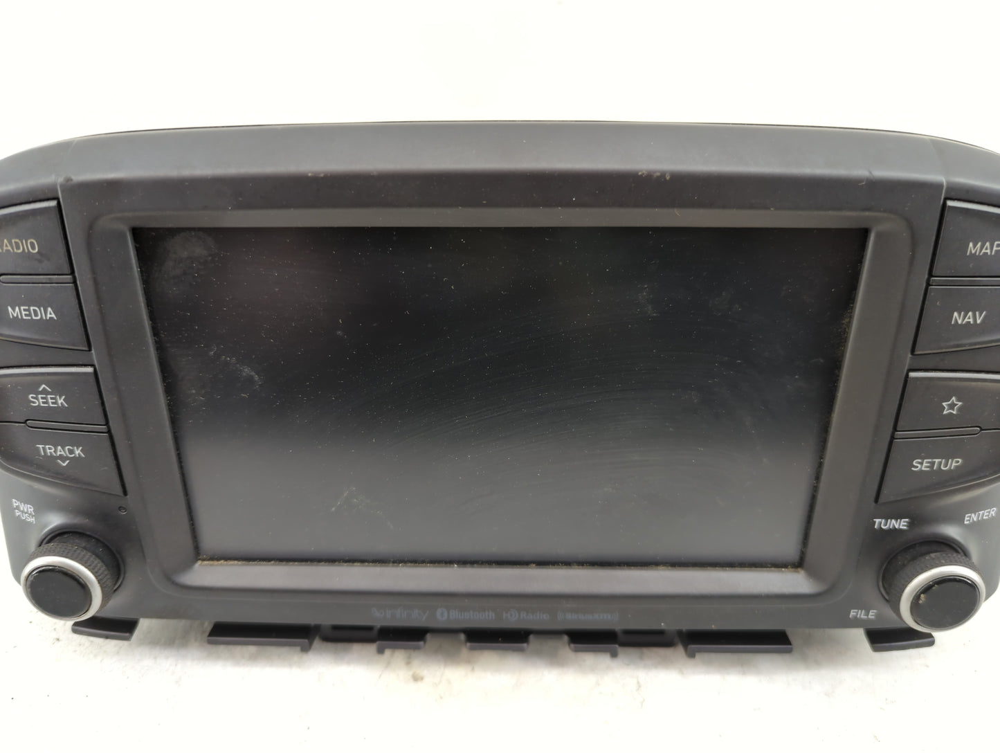 2019-2021 Hyundai Kona Radio AM FM Cd Player Receiver Replacement P/N:96560-J9460TMT ATC41J9AN Fits Fits 2019 2020 2021 OEM 