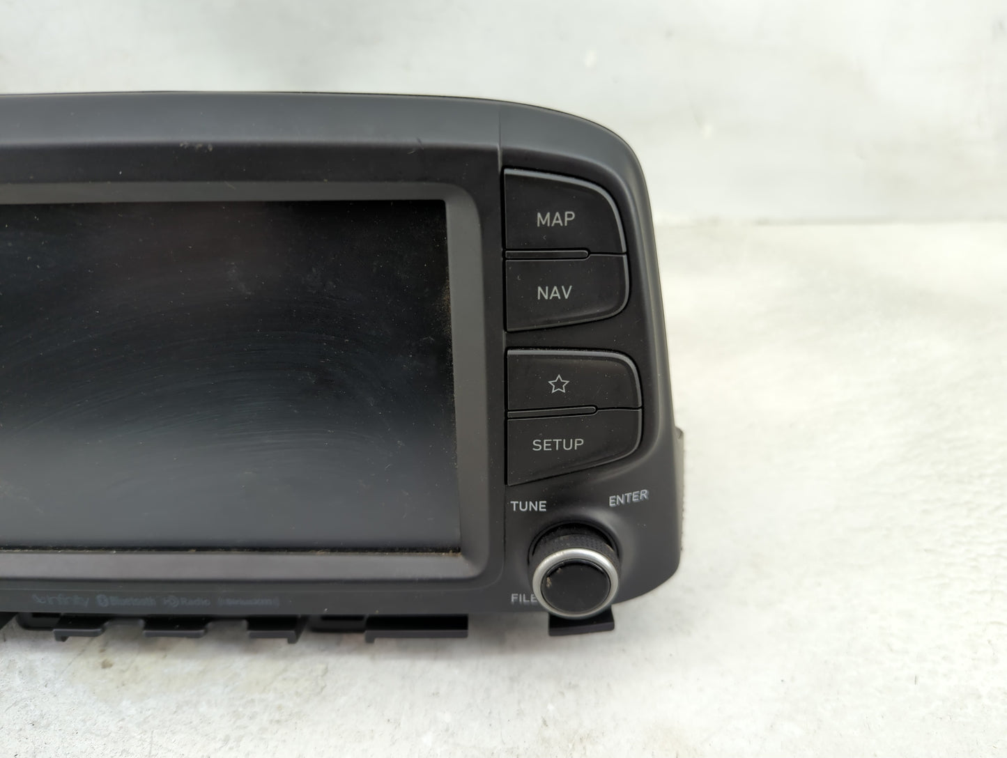 2019-2021 Hyundai Kona Radio AM FM Cd Player Receiver Replacement P/N:96560-J9460TMT ATC41J9AN Fits Fits 2019 2020 2021 OEM 